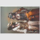 Steampunkレディースデュオギアとグルーブデコページ 薄葉紙 (正面)