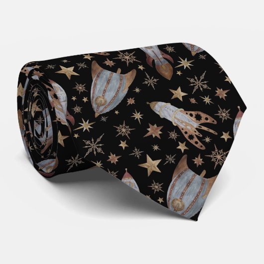 Steampunkロケット ネクタイ (ロール)