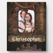 Steampunk写真の背景 フォトプラーク (正面)