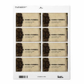 Steampunk出荷ビクトリアンラベル ラベル (フルシート)