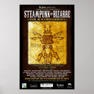 Steampunk奇妙な2ポスター ポスター