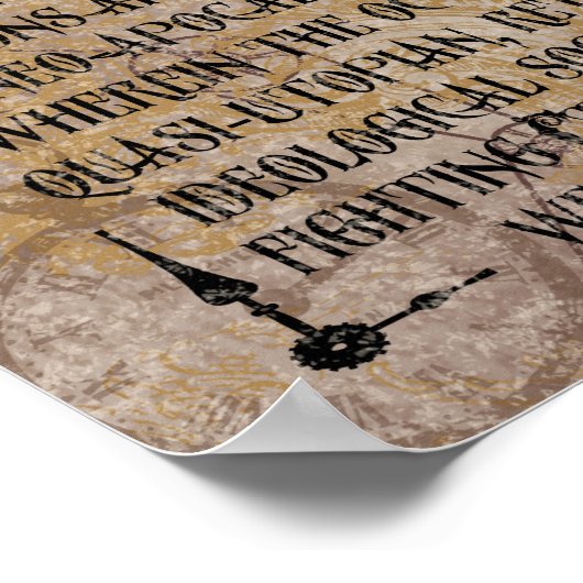 Steampunk定義 ポスター (角)