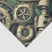 Steampunk工業用グリーンクロックギア 薄葉紙 (詳細)