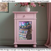 Steampunk帽子&ファンタジーブックCZ5Lデコページ 薄葉紙