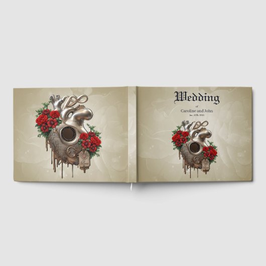 Steampunk情熱、愛の機械的なハート。 ゲストブック (全面)
