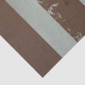 Steampunk時計とターコイズバラオンストライプの 薄葉紙 (詳細)