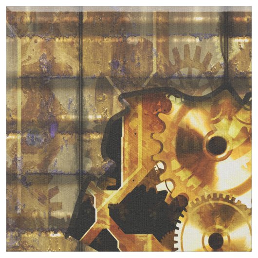 Steampunk根本的な4のカスタム ファブリック (クローズアップ)