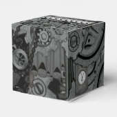Steampunk機械（モノクロ） フェイバーボックス (裏面サイド)