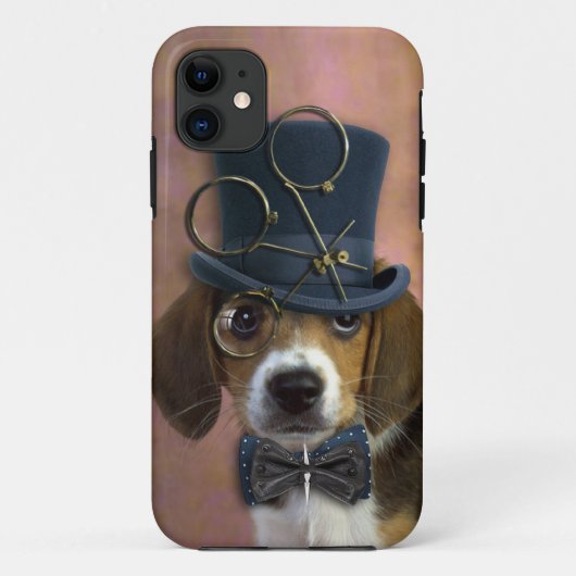 Steampunk犬 Case-Mate iPhoneケース (裏面)