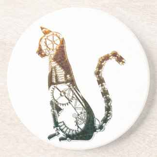 Steampunk猫のコースター コースター