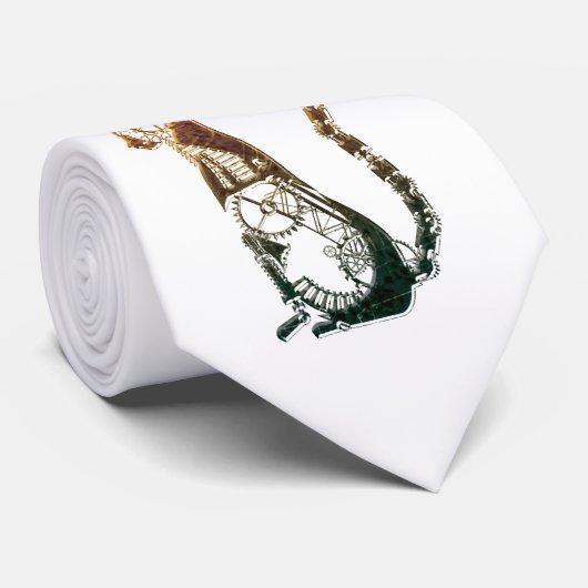 Steampunk猫のタイ ネクタイ (ロール)