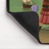 Steampunk猫のビクトリアンなゴシック様式ファンタジーのマウスパッド マウスパッド (コーナー)