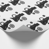 steampunk猫の包まれたな紙 ラッピングペーパー (角)