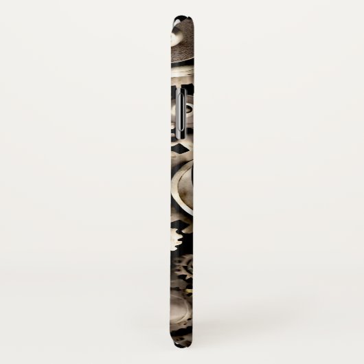 Steampunk猫ゴーグルを着て – iPhone Xケース Case-Mate iPhoneケース (裏面/右)