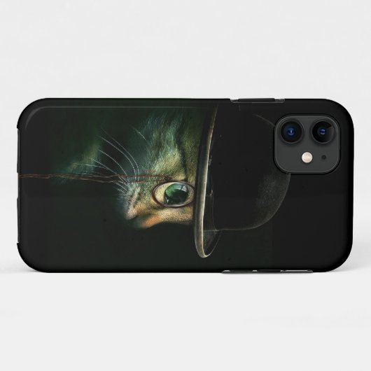 Steampunk猫 Case-Mate iPhoneケース (裏面(横))