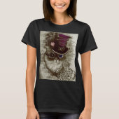 Steampunk猫 Tシャツ (正面)