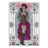 Steampunk誕生日カード – SF2 (正面)