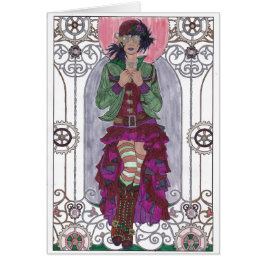 Steampunk誕生日カード – SF2