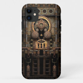 Steampunk非道の機械 iPhone 11 ケース