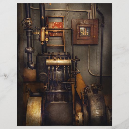 Steampunk – エンジンルームに戻る チラシ (正面)