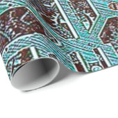 Steampunk,ギア ラッピングペーパー (ロールコーナー)