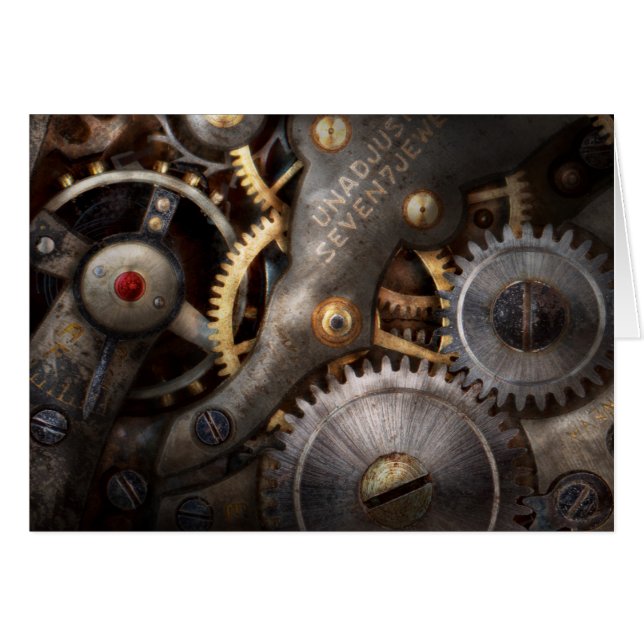 Steampunk -ギア-時計学 (正面横)