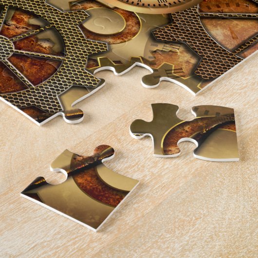 Steampunk ジグソーパズル (側面)