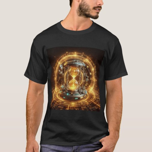 Steampunk、タイムマシン、時間/宇宙/連続体003X Tシャツ (正面)