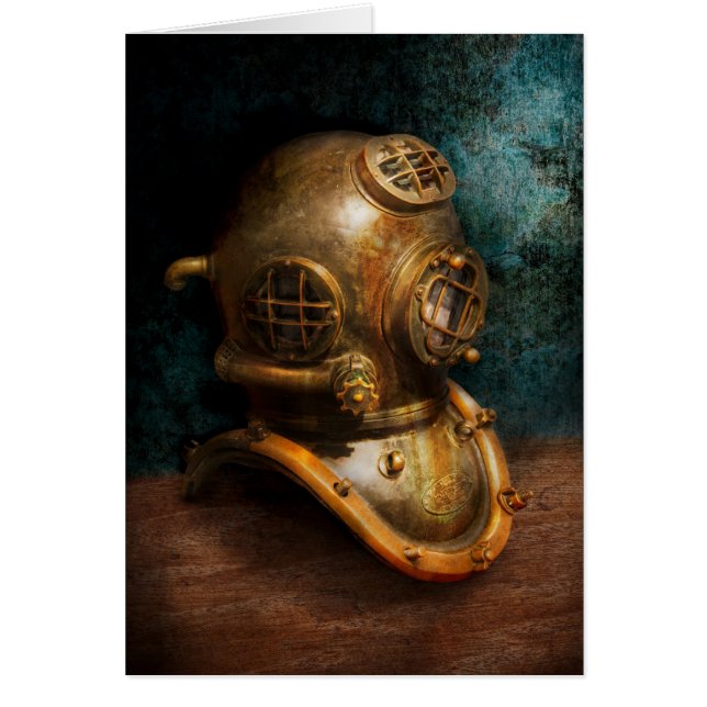 Steampunk -ダイビング-ダイビングのヘルメット (正面)