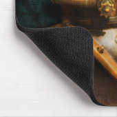 Steampunk -ダイビング-ダイビングのヘルメット マウスパッド (コーナー)