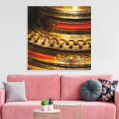 Steampunk – デスライター キャンバスプリント (インサイチュ (リビング))