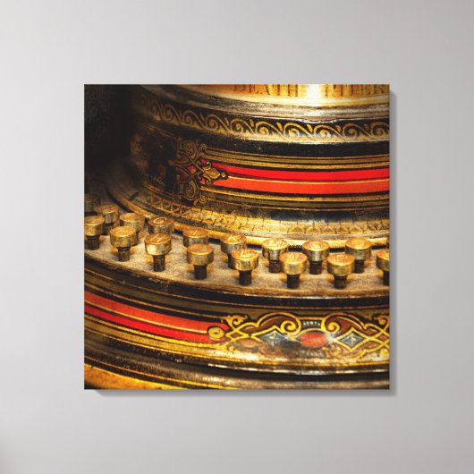 Steampunk – デスライター キャンバスプリント (正面)