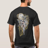 Steampunk – ドルフィンズTシャツ Tシャツ (裏面)