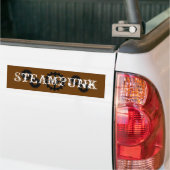 Steampunk バンパーステッカー (トラック上)