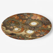 Steampunk ペーパープレート (アングル)