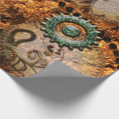 Steampunk ラッピングペーパー (角)