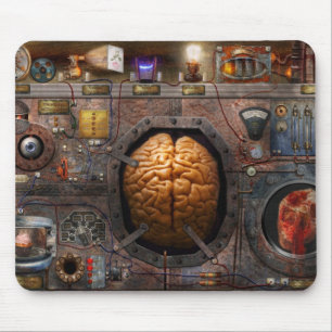 Steampunk -情報過負荷 マウスパッド