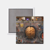 Steampunk – 情報過負荷 マグネット (正面/裏面)