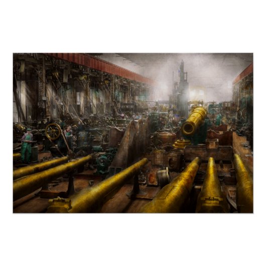 STEAMPUNK - 戦争 - 私たちは準備万端 ポスター (正面)