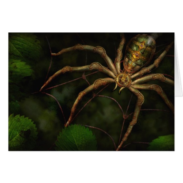 Steampunk -昆虫- Arachniaのオートマトン (正面横)