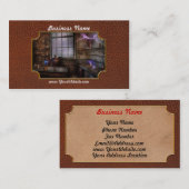 Steampunk -気違いの科学者 名刺 (正面/裏面)