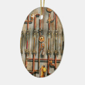 Steampunk – 潤滑マニホールド セラミックオーナメント (左)