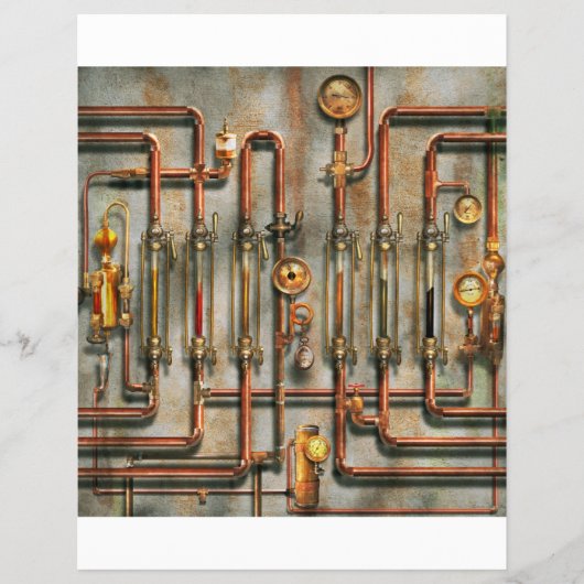 Steampunk -潤滑マニホールド チラシ (正面)