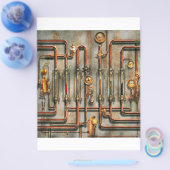 Steampunk -潤滑マニホールド チラシ (シングル)