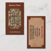 Steampunk – 潤滑マニホールド 名刺 (正面/裏面)