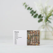 Steampunk – 潤滑マニホールド 名刺 (スタンド正面)