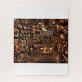 Steampunk~男の洞窟~ゲージ~メートル~パイプ~ ジグソーパズル (縦)