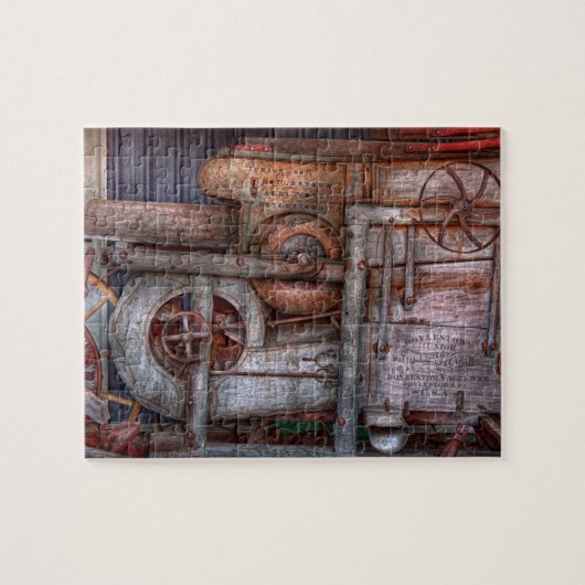 Steampunk – 私の新しく改良された機械 ジグソーパズル (横)