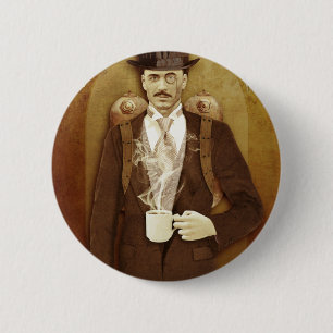 STEAMPUNK 缶バッジ