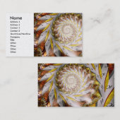 Steampunk -螺線形-時間のアイリス 名刺 (正面/裏面)